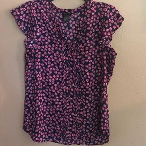 Ann Taylor floral blouse.